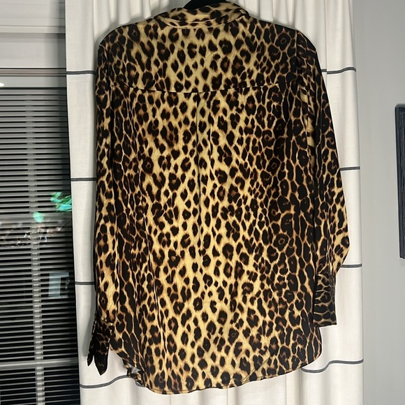 Beautiful silky leopard top- Jason Wu - Picture 6 of 7